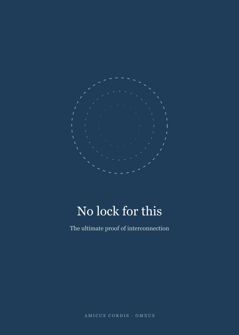 No lock for this